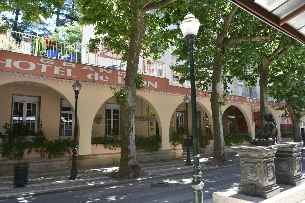 Logis Hotel Restaurant Grand Hotel De Lyon Vals-les-Bains Eksteriør bilde
